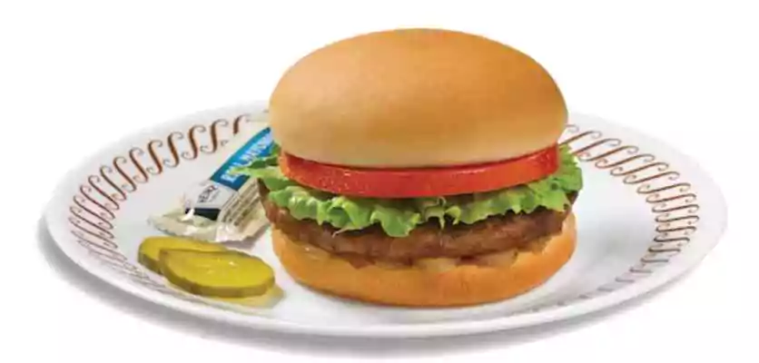 ANGUS 1/4 LBS HAMBURGER from waffle house menu
