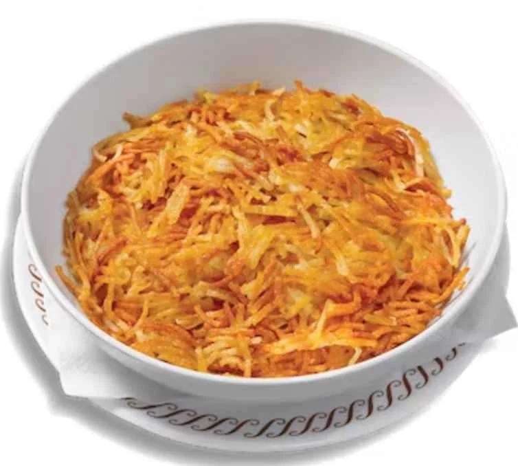 BUILD YOUR OWN HASHBROWN BOWL from waffle house menu