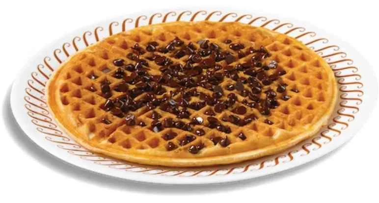 CHOCOLATE CHIP WAFFLE from waffle house menu