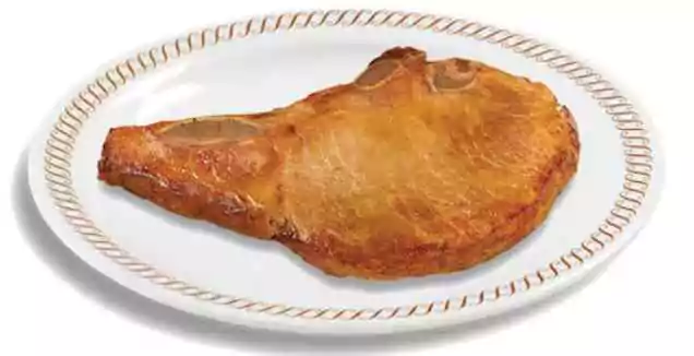 PORK CHOP from waffle house menu