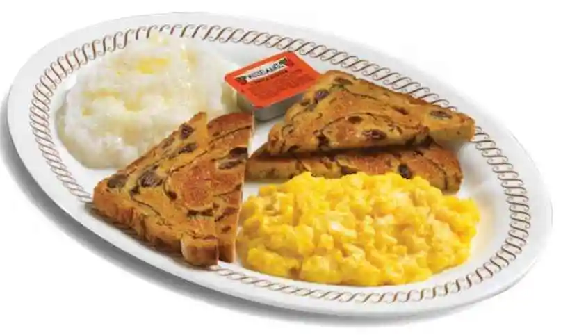 What Is the Waffle House Cheese N’ Eggs with Raisin Toast?